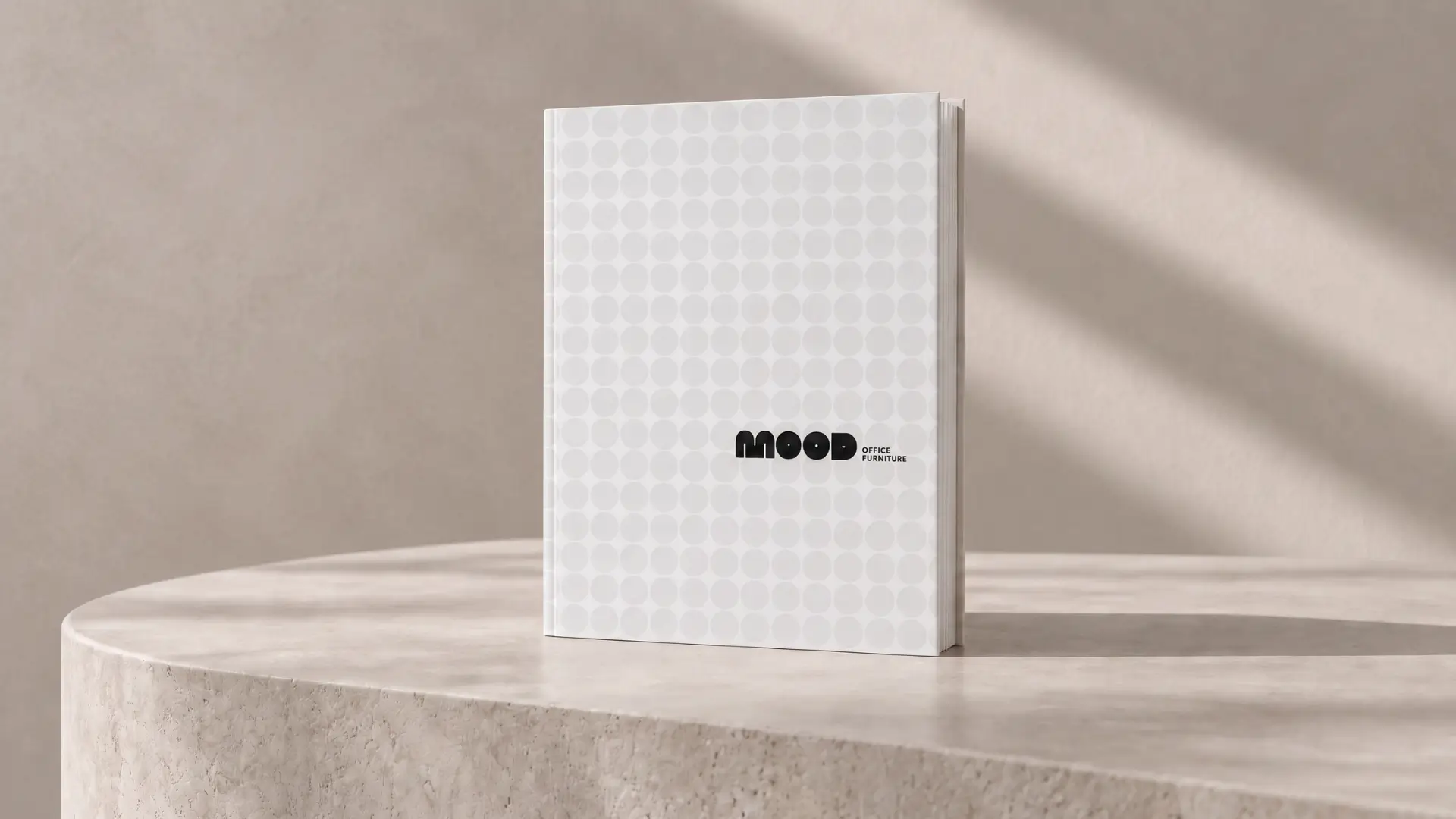 Catálogo de Cabinas Acústicas de MOOD furniture con el logotipo «MOOD OFFICE FURNITURE» Catalogo disponibler para descargar en la pagina de descargas